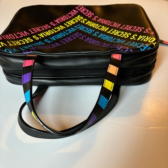 2/$30 Victoria's Secret Jetsetter Travel Case Make Up Bag Rainbow - Picture 2 of 14